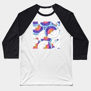 a pattern from the land under water Baseball T-Shirt